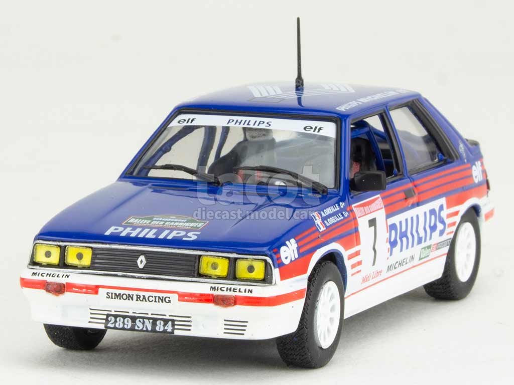 106637 Renault R11 Turbo Rallye des Garrigues 1987