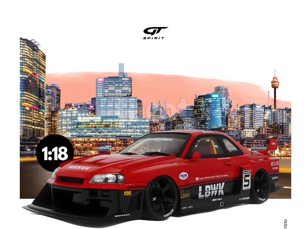 106656 Nissan R34 GT-R LB Super Silhouette 2020