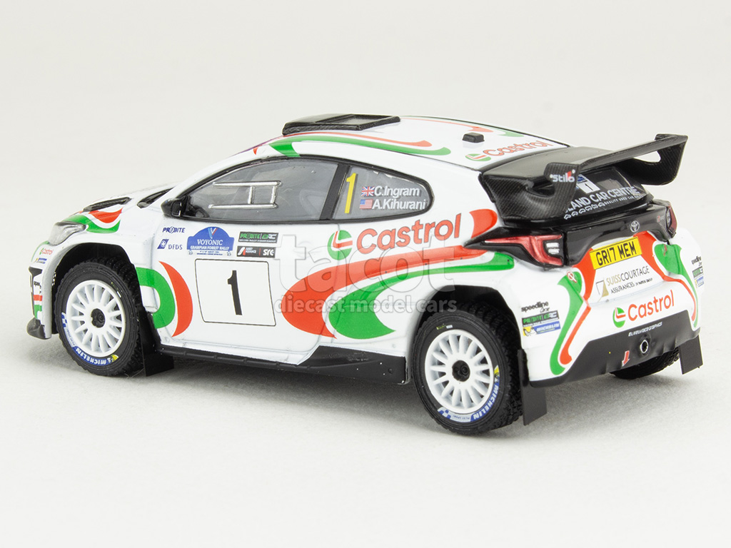 106818 Toyota Yaris GR Rally2 Grampian Forest 2024