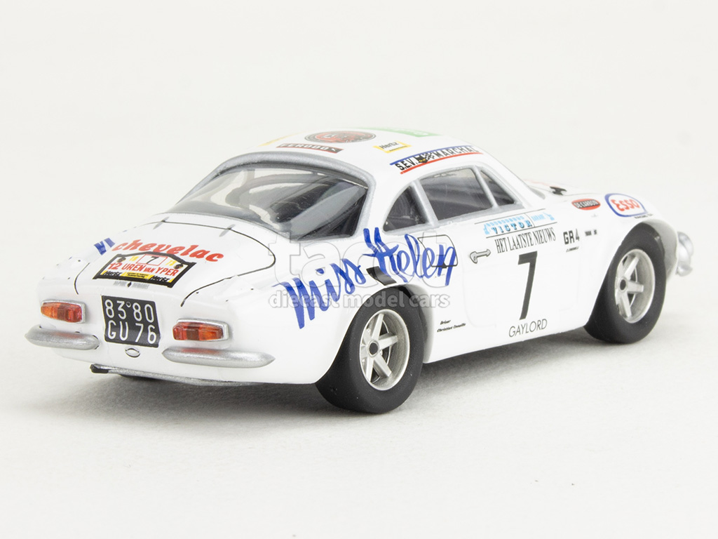 106891 Alpine A110 Rally Ypres 1973