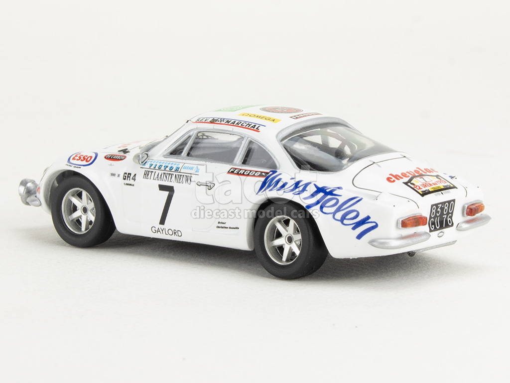 106891 Alpine A110 Rally Ypres 1973