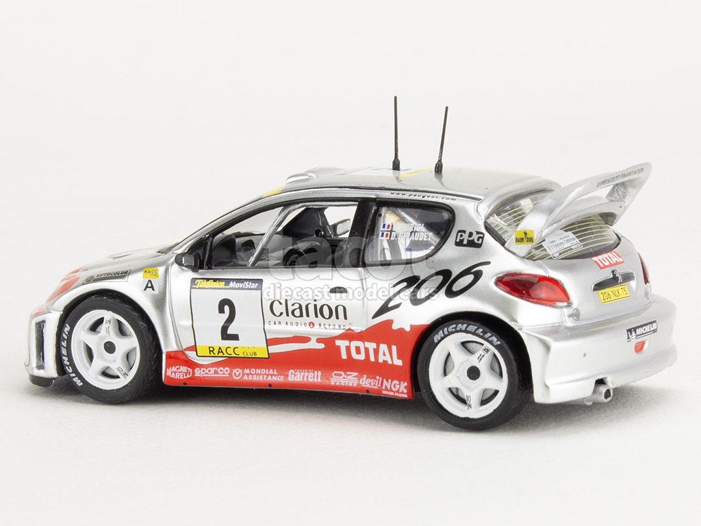 106897 Peugeot 206 WRC Rallye de Catalogne 2001