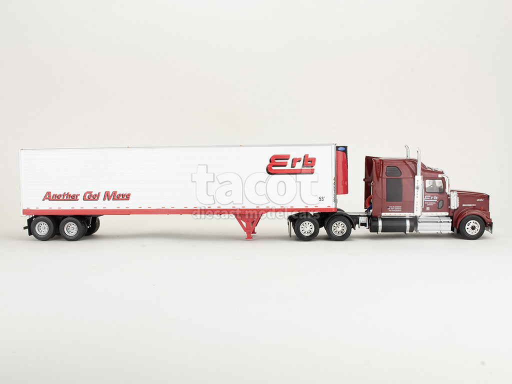 106903 White Western Star 4900 Semi-Remorque 2005