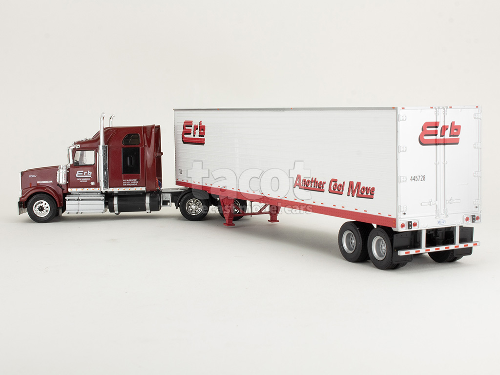 106903 White Western Star 4900 Semi-Remorque 2005