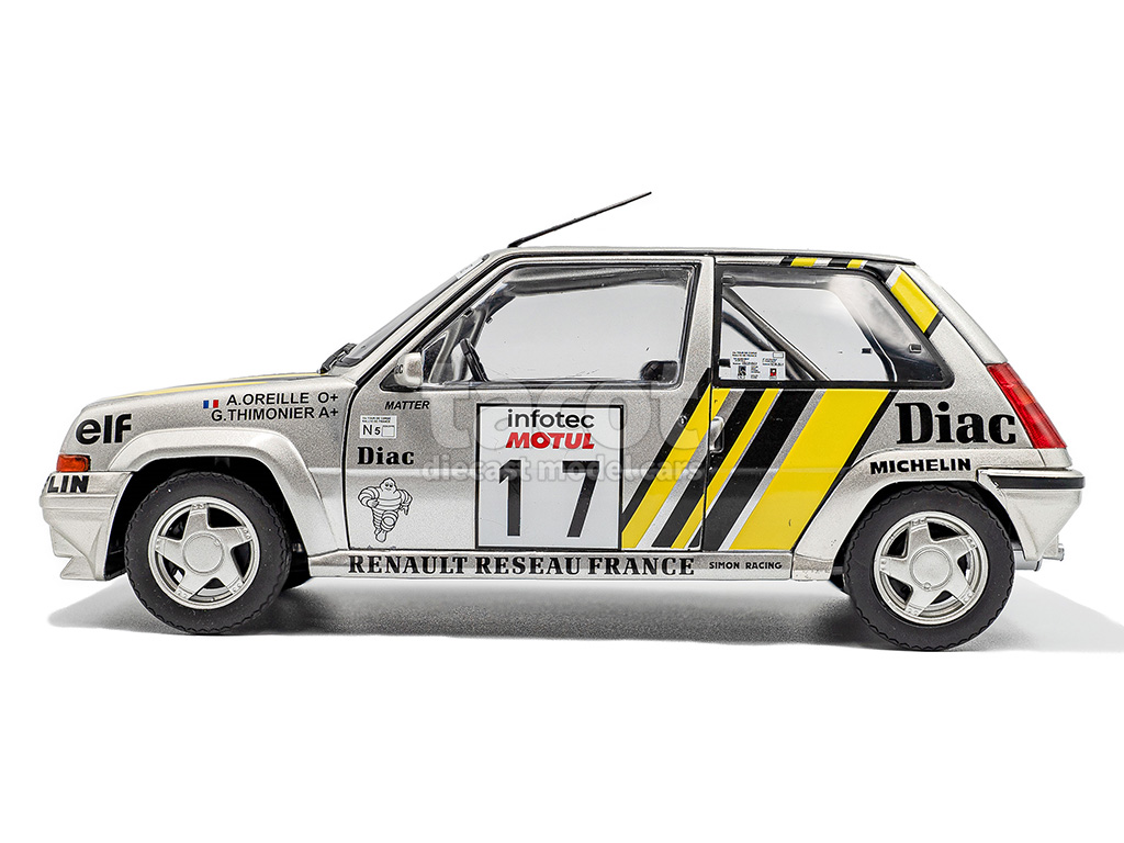 106942 Renault Supercinq GT Turbo Tour de Corse 1989