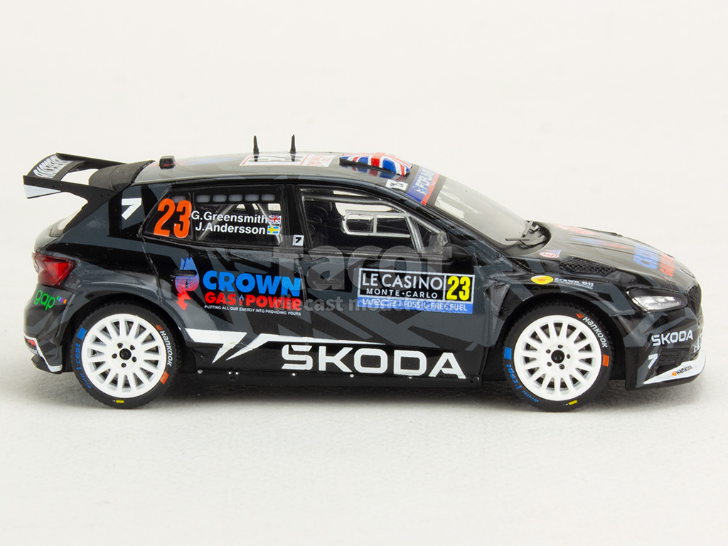 107082 Skoda Fabia RS Rally2 Monte Carlo 2025