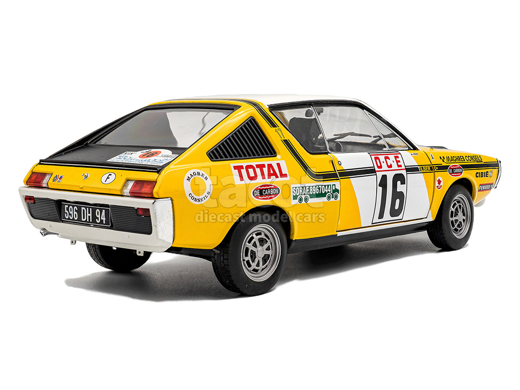 107167 Renault R17 Rally du Maroc 1976