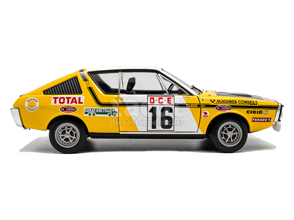 107167 Renault R17 Rally du Maroc 1976