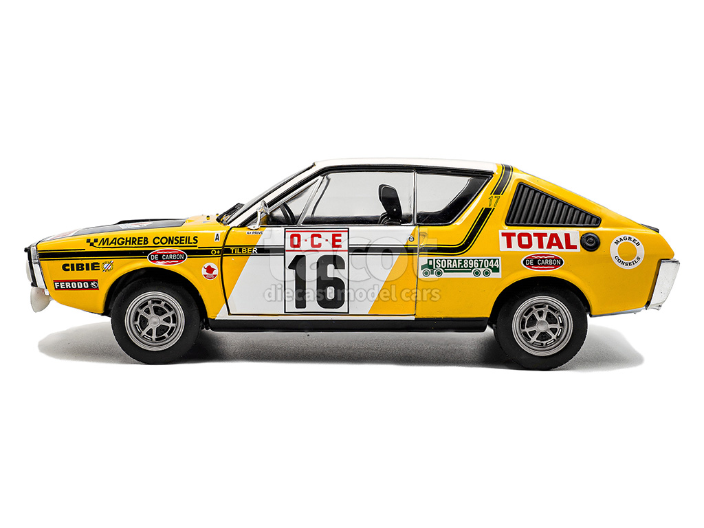107167 Renault R17 Rally du Maroc 1976