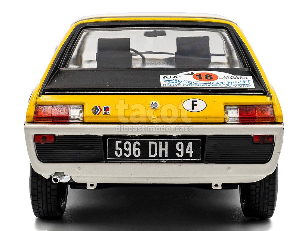 107167 Renault R17 Rally du Maroc 1976