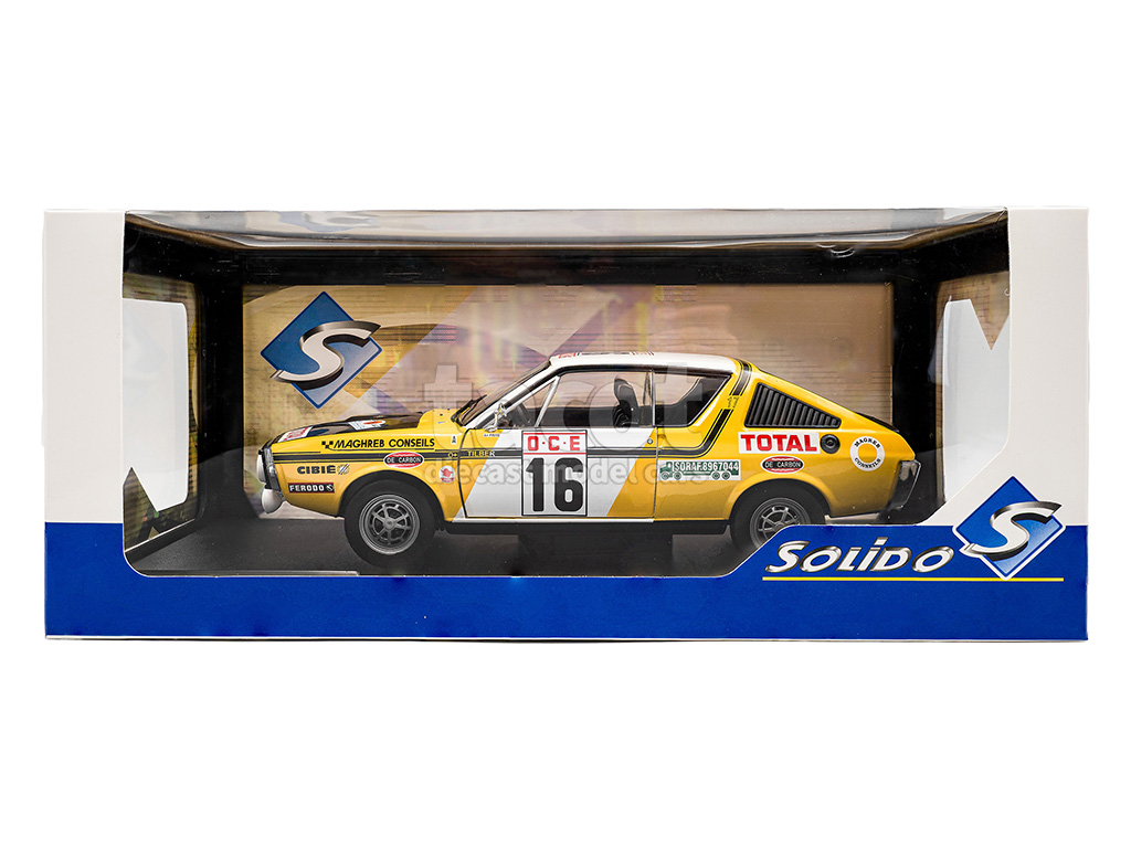 107167 Renault R17 Rally du Maroc 1976