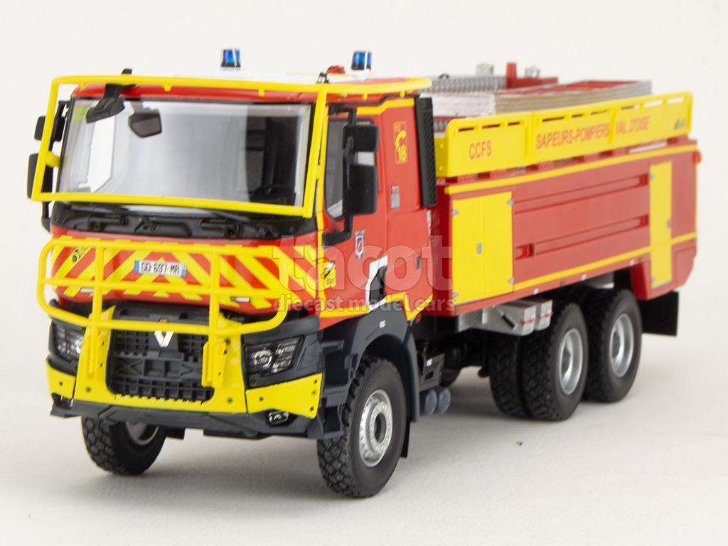 107481 Renault K460 6x4 Gallin CCFS Pompier
