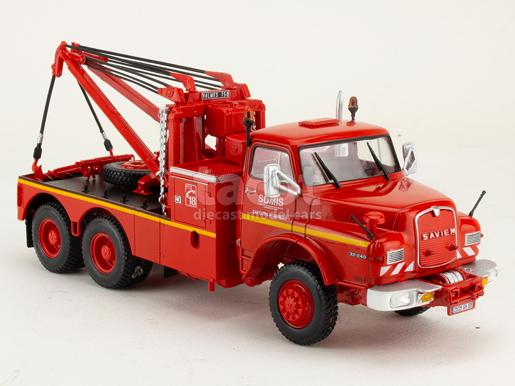 107589 Saviem 32.240 D&eacute;panneuse Pompiers 1976