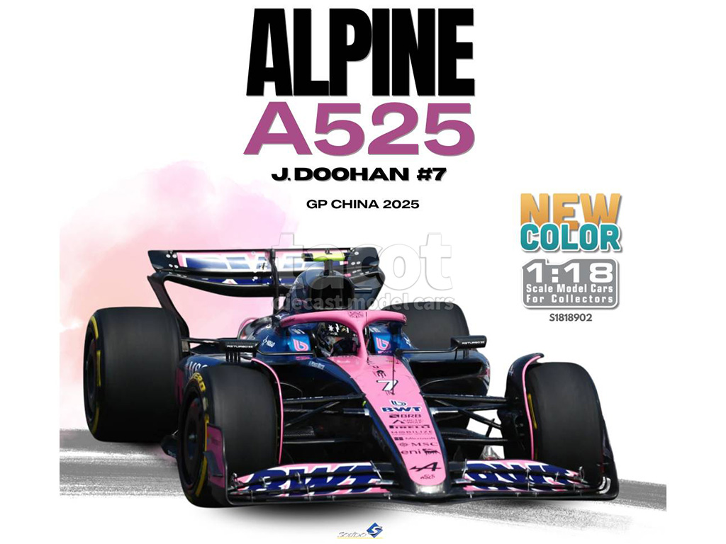 107625 Alpine A525 China GP 2025