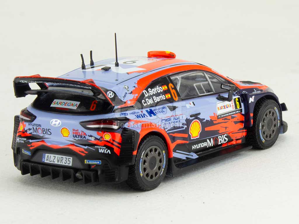 108078 Hyundai i20 WRC Rally Sardaigne 2019