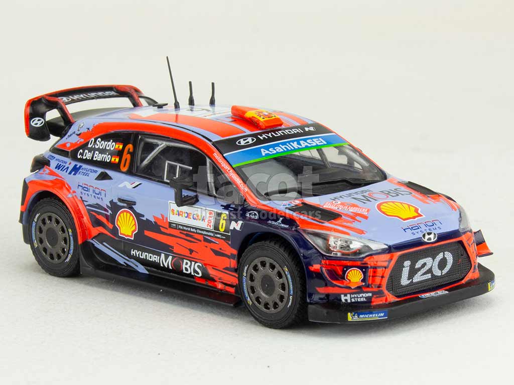 108078 Hyundai i20 WRC Rally Sardaigne 2019