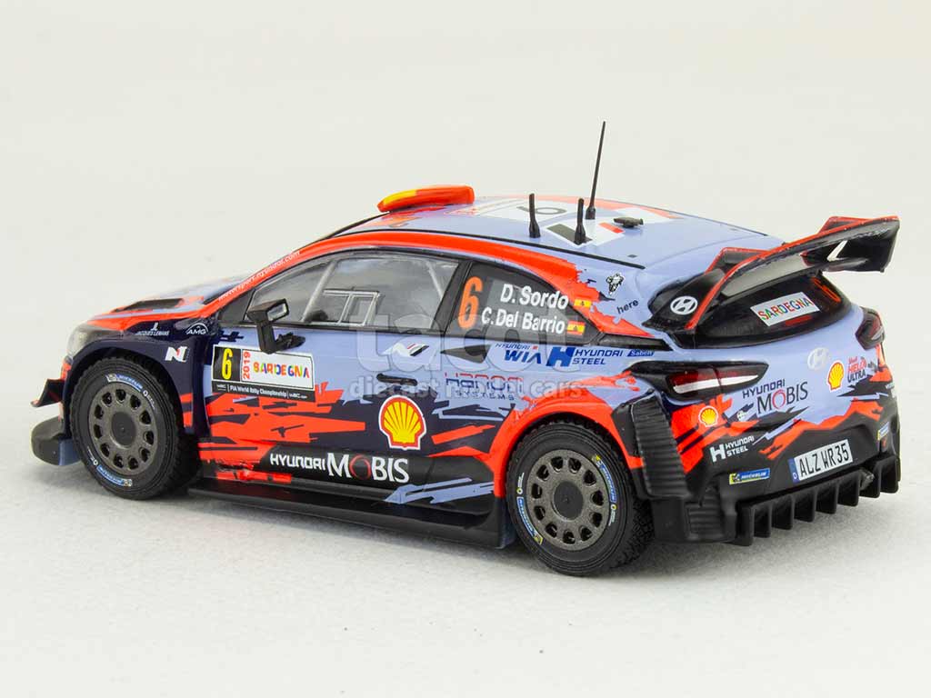 108078 Hyundai i20 WRC Rally Sardaigne 2019