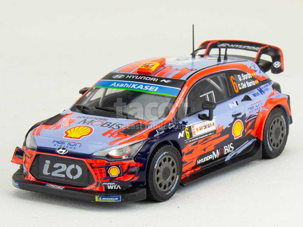 108078 Hyundai i20 WRC Rally Sardaigne 2019