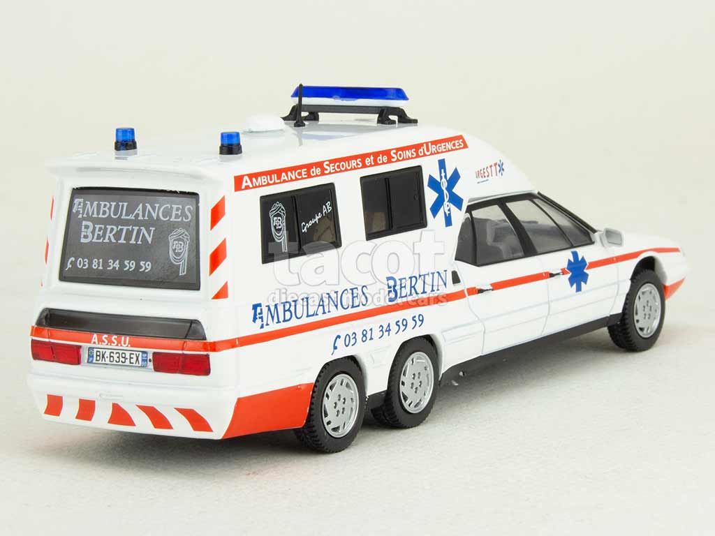 108087 Citro&euml;n XM Break Ambulance Tissier 6 Roues 1992