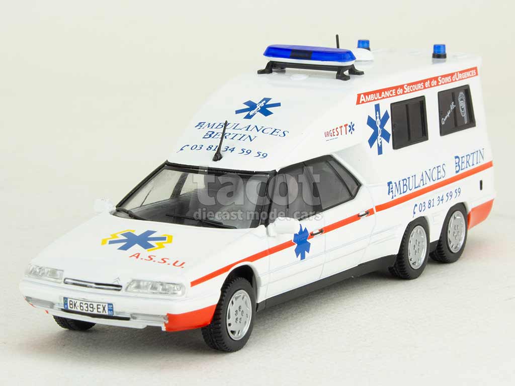 108087 Citro&euml;n XM Break Ambulance Tissier 6 Roues 1992