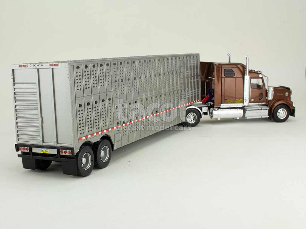 108130 White Western Star 4900 Semi-Remorque 1989