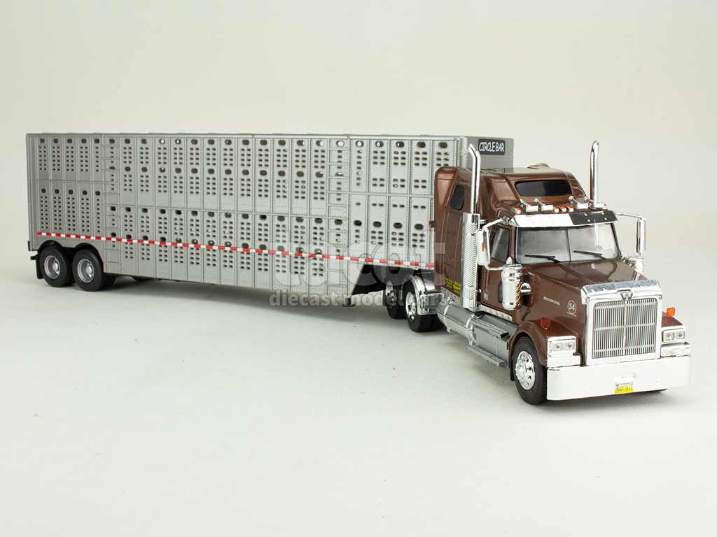 108130 White Western Star 4900 Semi-Remorque 1989