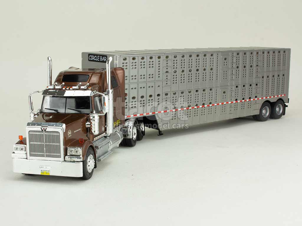 108130 White Western Star 4900 Semi-Remorque 1989