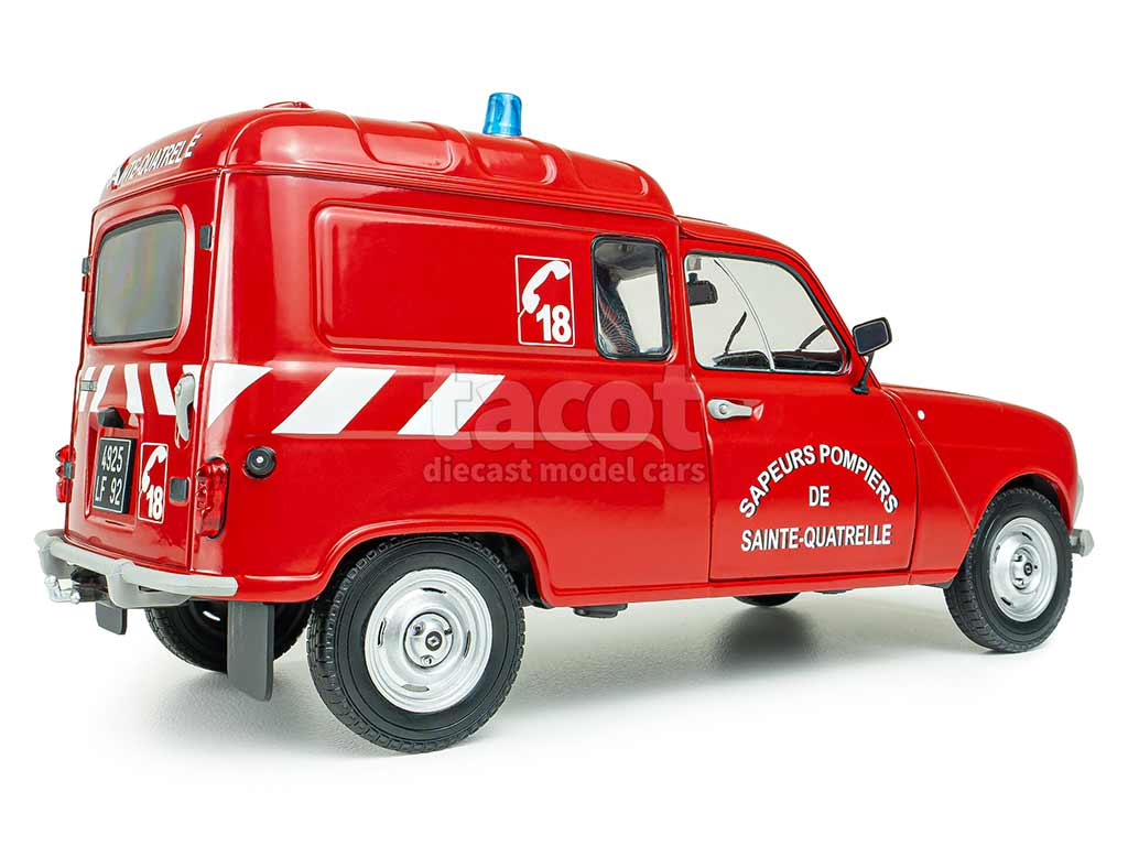 108346 Renault R4 F4 Fourgonnette Pompiers 1976