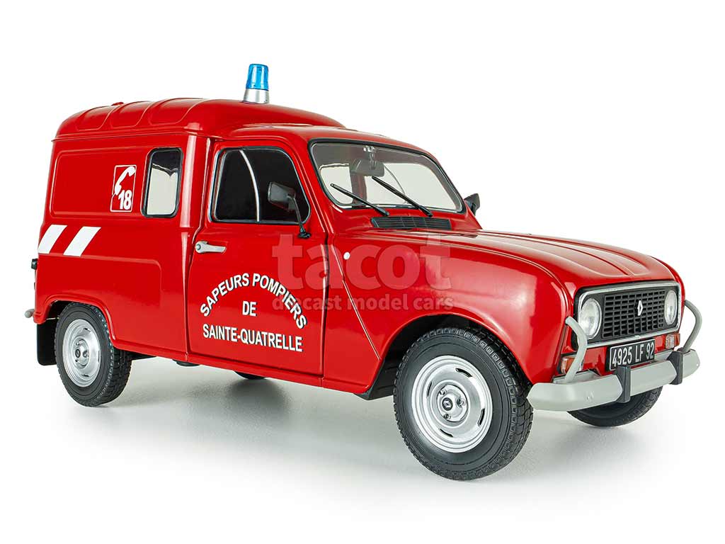 108346 Renault R4 F4 Fourgonnette Pompiers 1976