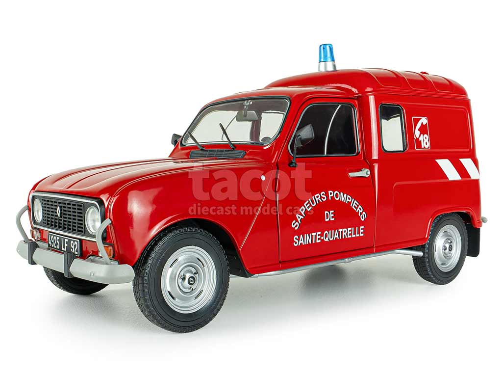 108346 Renault R4 F4 Fourgonnette Pompiers 1976