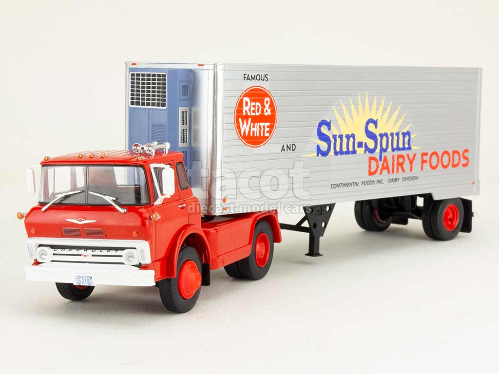108462 Chevrolet C65 Tilt Cab Semi-Remorque 1966