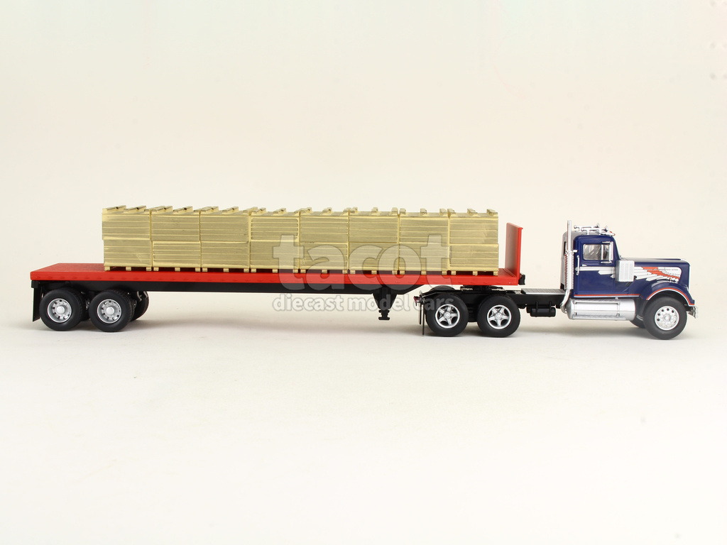 108587 White Western Star 4864 Semi-Remorque 1971
