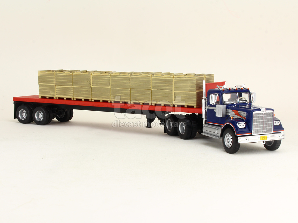 108587 White Western Star 4864 Semi-Remorque 1971