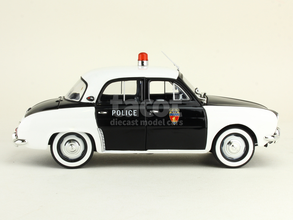 108693 Renault Dauphine Police Pie 1958