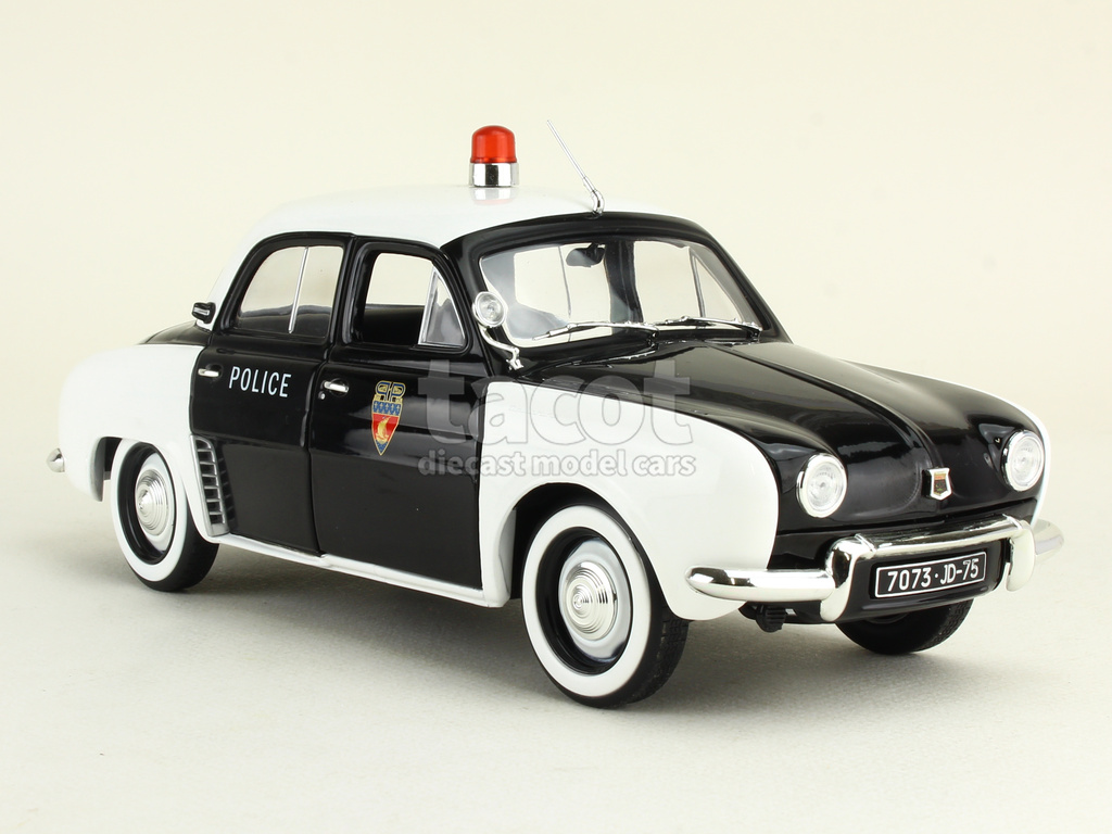 108693 Renault Dauphine Police Pie 1958