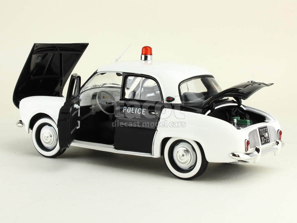 108693 Renault Dauphine Police Pie 1958