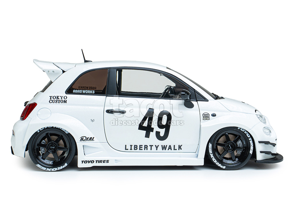 108707 Fiat Abarth 500 Liberty Walk Body Kit 2025