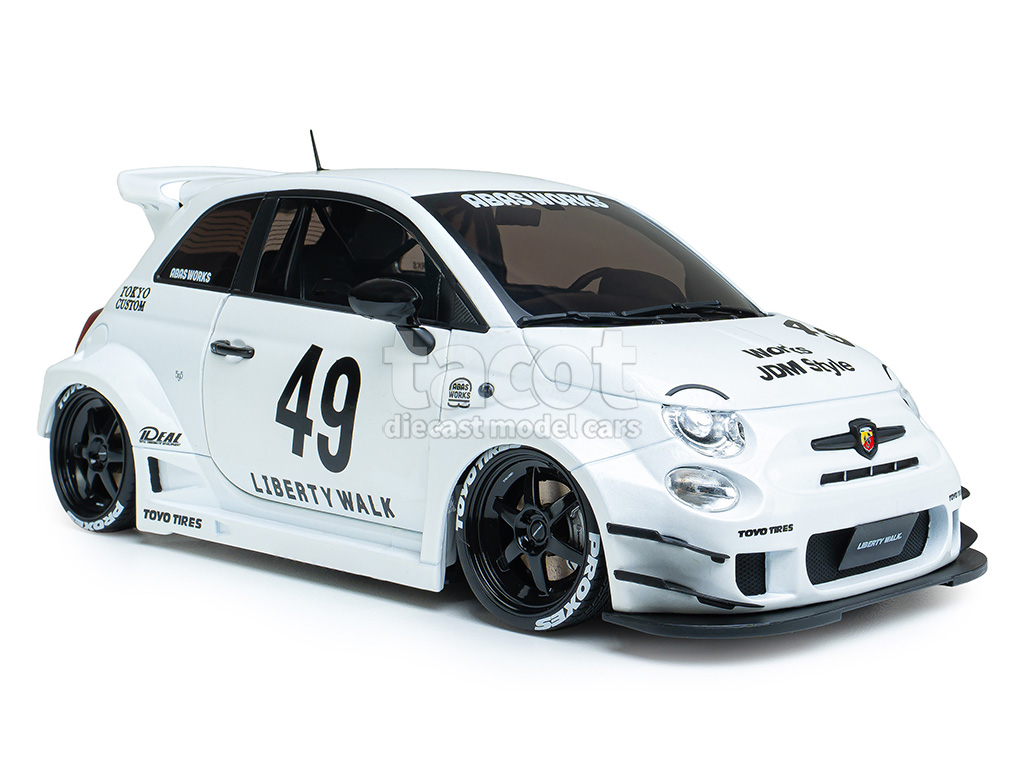 108707 Fiat Abarth 500 Liberty Walk Body Kit 2025