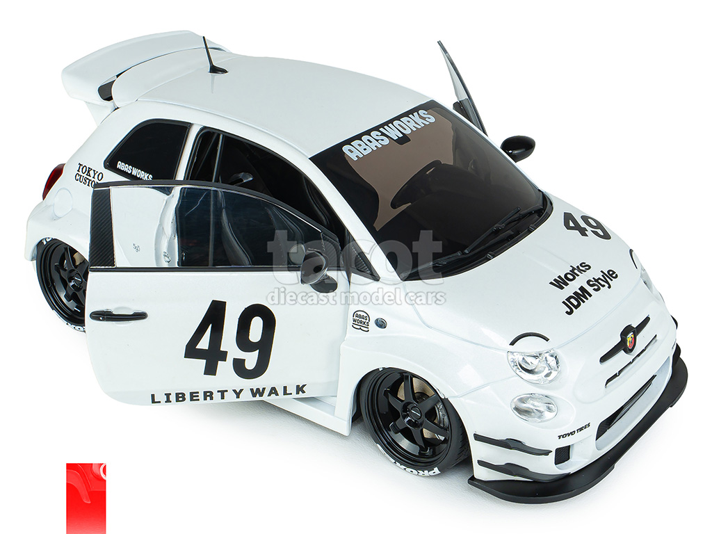 108707 Fiat Abarth 500 Liberty Walk Body Kit 2025