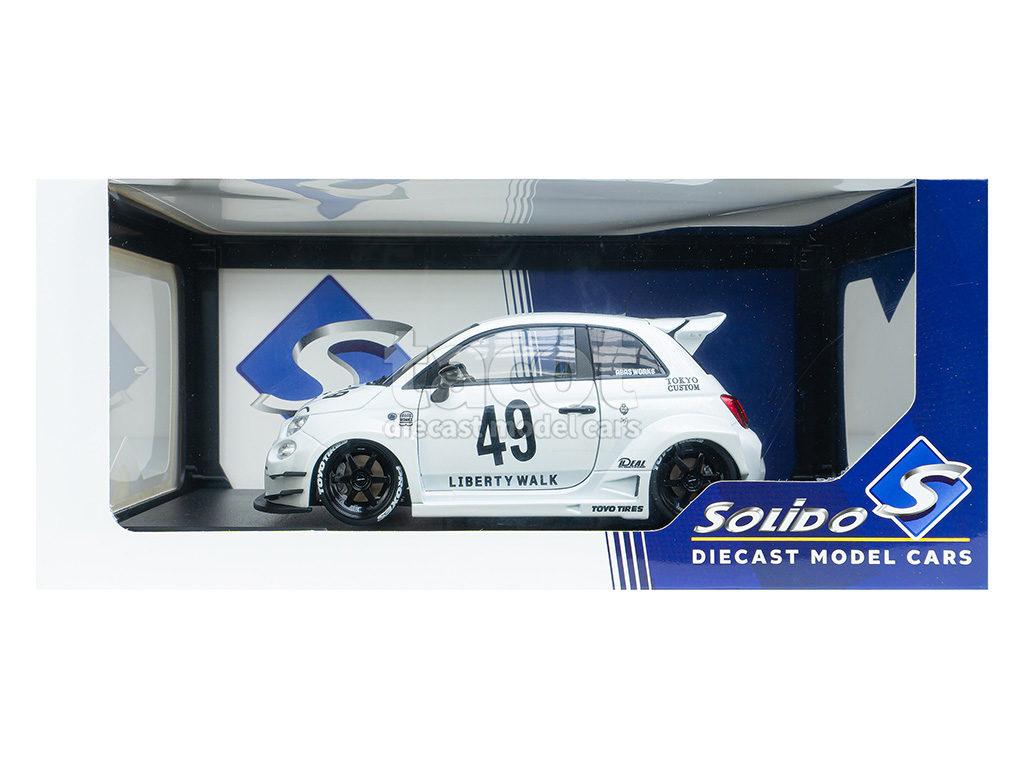 108707 Fiat Abarth 500 Liberty Walk Body Kit 2025