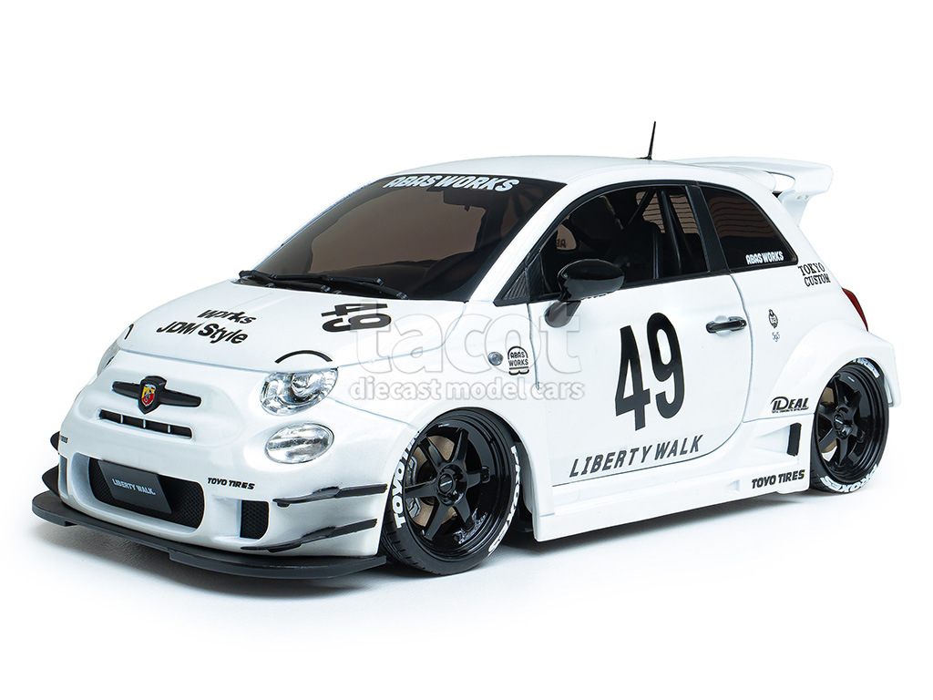 108707 Fiat Abarth 500 Liberty Walk Body Kit 2025