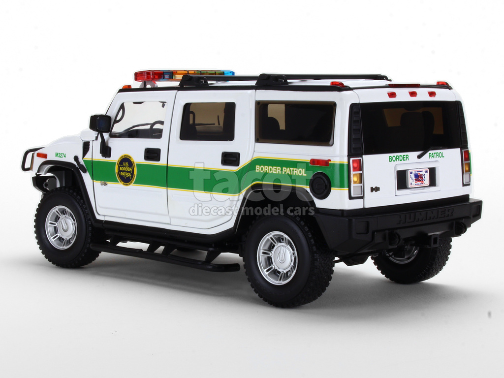 108733 Hummer H2 Police 2003