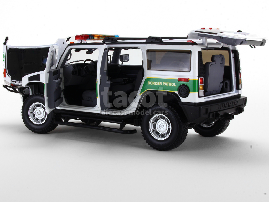 108733 Hummer H2 Police 2003