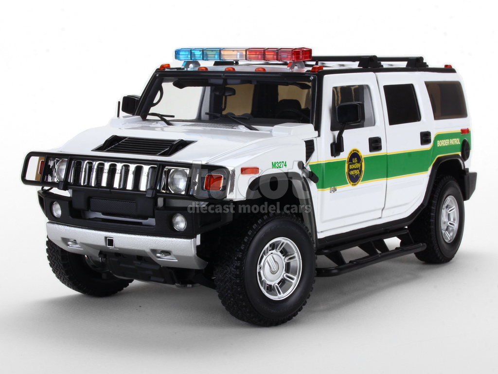 108733 Hummer H2 Police 2003