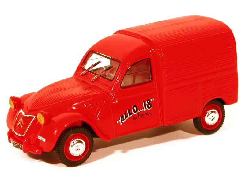 20785 Citro&euml;n 2CV Fourgonnette Pompiers 55