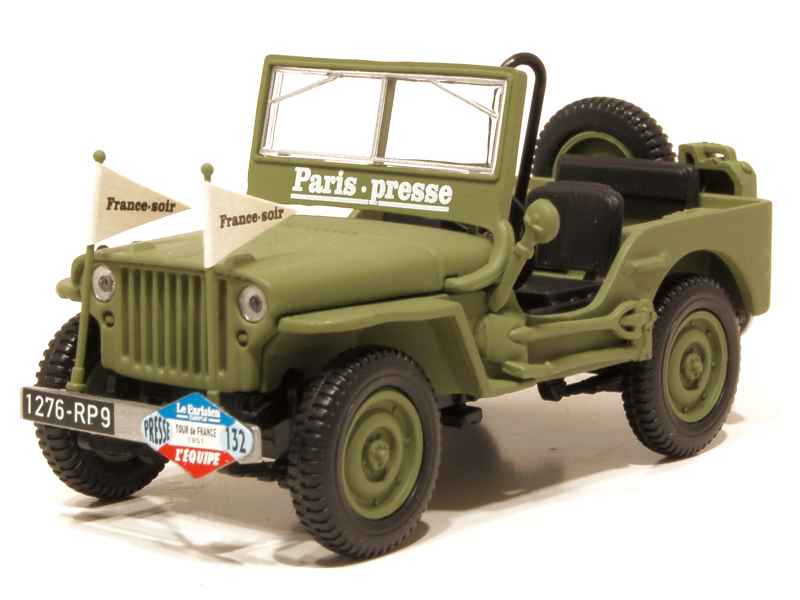 JEEP Circulation Routière SALZA vintage Tour de France cycliste Le