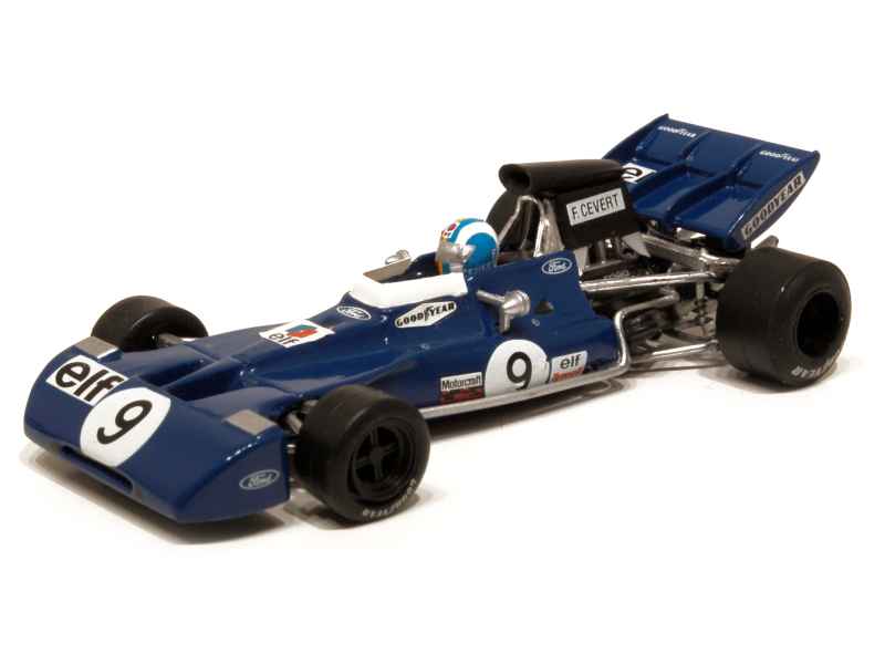 Miniature Quartzo Tyrrell 003 François Cevert - Vainqueur USA 1971 - 1/43 Neuve
