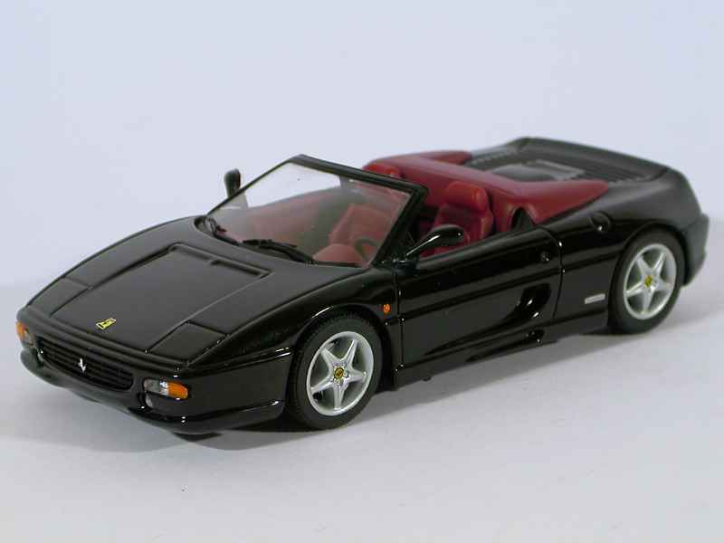 FERRARI F355 Spider cabriolet gris 1/18 HOT WHEELS voiture miniature