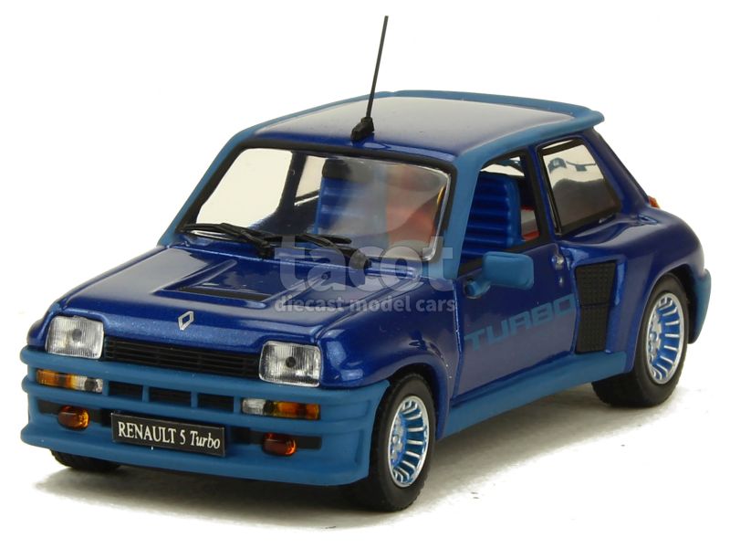Miniature Renault R5 Turbo 1 1982 Rouge 1/43 Universal Hobbies - Occasion Très Bon état