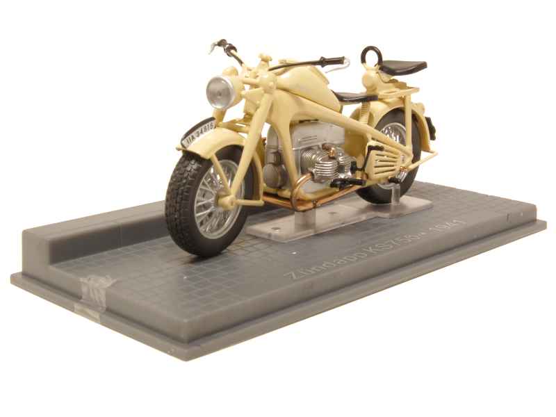 1/24 MOTO CLASSIQUE Zundapp Ks 750 1941 Motorrad Motorcycle Neuf Boite